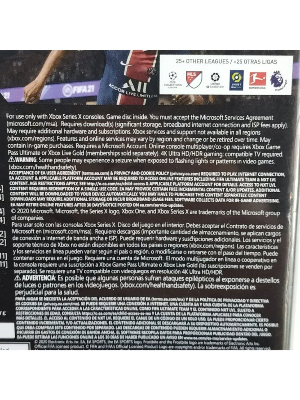 Xbox ea sports